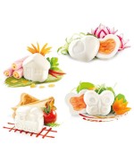 3 - TESCOMA FORMINE UOVA SODE FARFALLA CASETTA CUORE LOCOMOTIVA PASQUA 420658