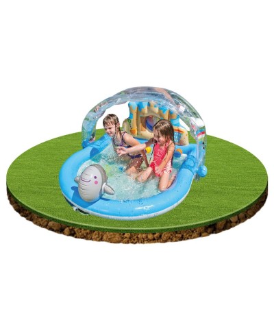 1 - Piscina baby castello marino gonfiabile bambino Intex 57421