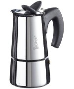 1 - Caffettiera Bialetti Musa Restyling 10 tazze acciaio induzione