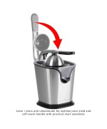 4 - Spremiagrumi elettrico a leva Proficook ZP1154