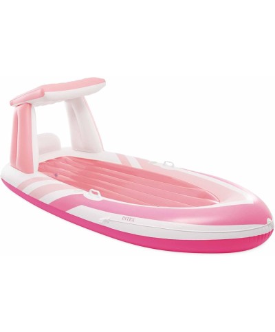 2 - Materassino canotto Gonfiabile con parasole Intex 57804EU