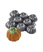 1 - WILTON PIASTRA ANTIADERENTE ALLUMINIO ZUCCHETTE 3 D AUTUNNO 8 CAVITÀ