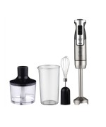 1 - Frullatore ad immersione inox con accessori HM 1112 SS DCG 800W
