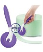 1 - WILTON ROTELLA TAGLIA FONDENTE GLASSA PASTA DI GOMMA DECORO DOLCI TORTE