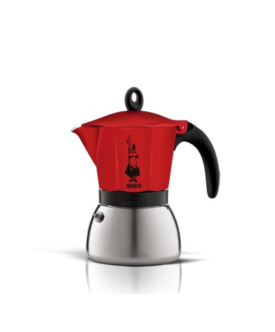 1 - Moka Induction 3 tz Rossa Bialetti