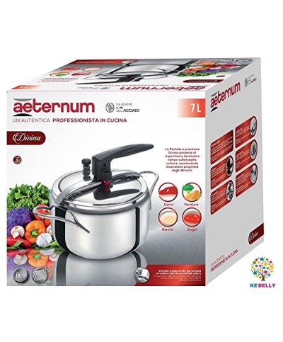 2 - Pentola a pressione 7 litri Aeternum Divina