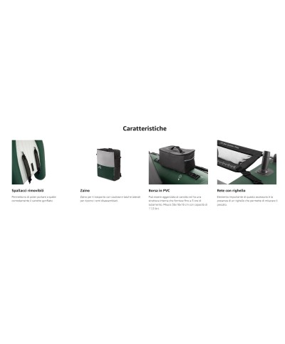 2 - Gommone gonfiabile Belly Boat Big Cath Pro Intex 68381