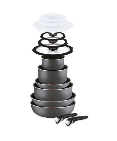 1 - Ingenio Essential batteria di pentole 14 pezzi Lagostina