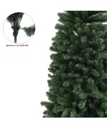 5 - Albero di Natale artificiale slim cm 210 Ben Nevis folto salvaspazio
