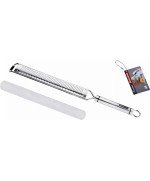 2 - Tescoma Grattugia lunga fori piccoli acciaio 638748