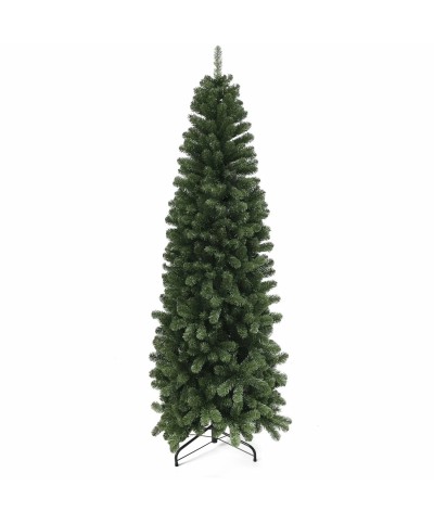 1 - Albero di Natale artificiale slim cm 230 Ben Nevis folto salvaspazio