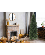 3 - Albero di Natale artificiale slim cm 230 Ben Nevis folto salvaspazio