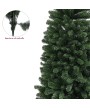 5 - Albero di Natale artificiale slim cm 230 Ben Nevis folto salvaspazio