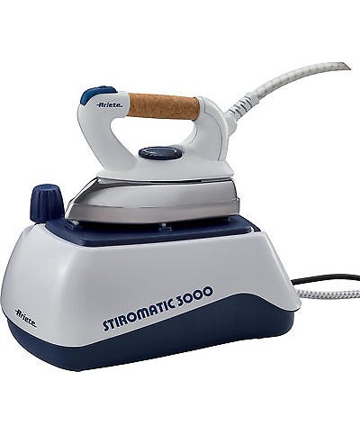 1 - ARIETE STIROMATIC 3000 FERRO DA STIRO SISTEMA VAPORE CALDAIA INOX 6310