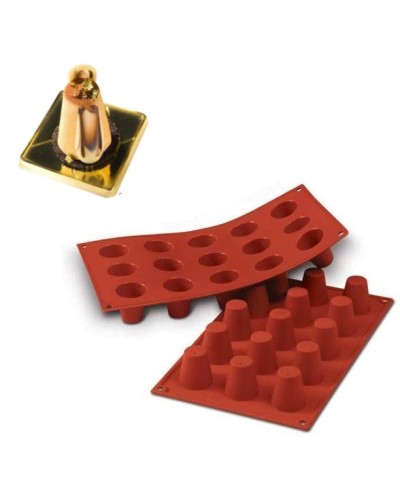 1 - Stampo 15 baba' piccoli silicone Silikomart SF019