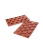 1 - SILIKOMART STAMPO SILICONE FORNO MINI WAFFEL ROUND ROTONDI TONDI SF 143