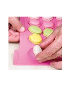 4 - Tappetino silicone 48 macarons Silikomart Macacon Mat