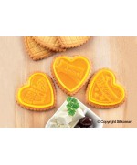 3 - Tagliabiscotti Silikomart Cookie Love CKC06