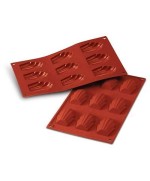 1 - 9 Madeleines Silicone Silikomart sf 032