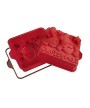 1 - SILIKOMART STAMPO FORMA SILICONE FORNO JINGLE BELLS NATALE RENNA SFT 333