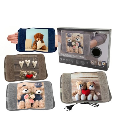 1 - Borsa acqua calda elettrica con tasca orsetti 750972