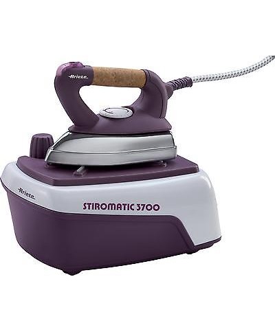 1 - ARIETE STIROMATIC 3700 FERRO DA STIRO SISTEMA VAPORE CALDAIA INOX 6323