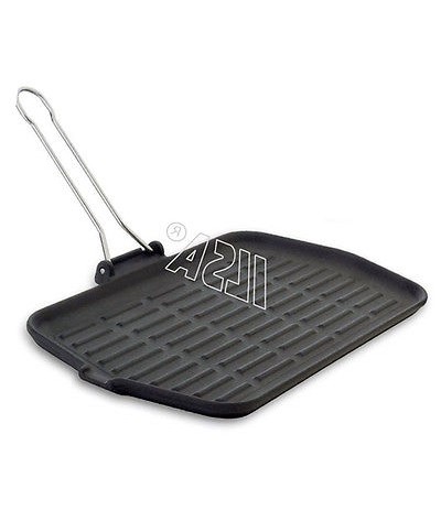 1 - Bistecchiera rettangolare ghisa inossidabile Ilsa cm 23x36