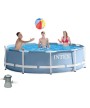 1 - Piscina fuori terra rotonda Intex 28702 Prisma 305 x 76 cm con pompa scaletta