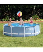 3 - Piscina fuori terra rotonda Intex 28702 Prisma 305 x 76 cm con pompa scaletta
