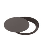 1 - Stampo per crostata Paderno 24 cm fondo mobile 47712-24