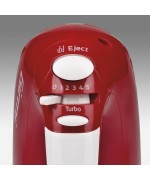 3 - Mixer sbattitore da cucina SB01 rosso Girmi