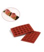 1 - Stampo in silicone Savarin 24 cuori piccoli Silikomart SF089