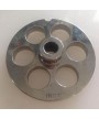1 - REBER PIASTRA TC 22 DIAMETRO 20 MM ACCIAIO INOX PER TRITACARNE ELETTRICO