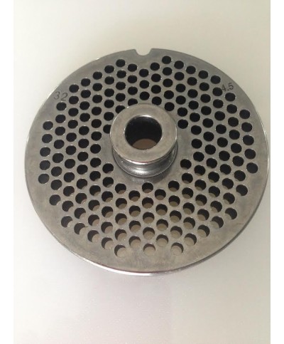 1 - REBER PIASTRA TC 32 DIAMETRO 4 5 MM ACCIAIO PER TRITACARNE ELETTRICO