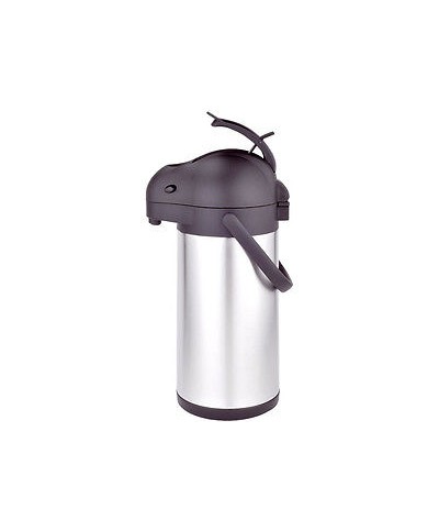 1 - THERMOS ACCIAIO INOX CARAFFA CON POMPA AIRPOT LITRI 2,5  FREDDO CALDO