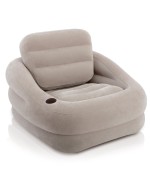 2 - Poltrona gonfiabile grigia Intex 68587