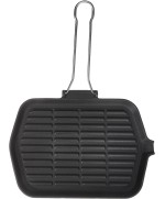 3 - Ilsa Bistecchiera Dietella Chef rettangolare 28x36 cm ghisa