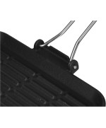 5 - Ilsa Bistecchiera Dietella Chef rettangolare 28x36 cm ghisa