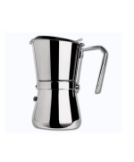 1 - Caffettiera 9 / 6 tazze Giannini Acciaio La Giannina 104