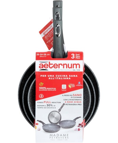 1 - Tris padelle 20 24 28 Aeternum Petra Vera Plus Full Induction