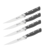 1 - Set 4 Coltelli bistecca Virtuoso Lagostina 11 cm