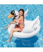 1 - Materassino cavalcabile cigno 57557 Intex