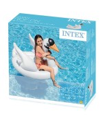 3 - Materassino cavalcabile cigno 57557 Intex