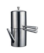 1 - Caffettiera napoletana Acciaio Inox 1-2 tazze Ilsa