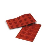 5 - SILIKOMART STAMPO FORMA IN SILICONE PIRAMIDI DOLCI DOLCETTI SF 008