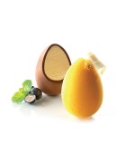 2 - Stampo uovo di Pasqua cioccolato Silikomart SK4000