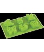 1 - PAVONI STAMPO STAMPI SILICONE EASTER DELIGHT PASQUA 6 PORZIONI FR 081