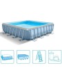 1 - Piscina fuoriterra quadrata Intex 28766 cm 488x488x122