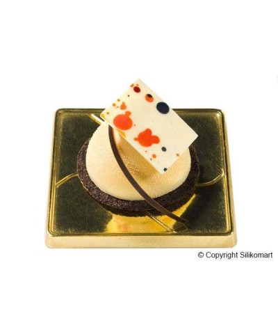 2 - Stampo in silicone multiporzione 15 semisfere Sf005 Silikomart