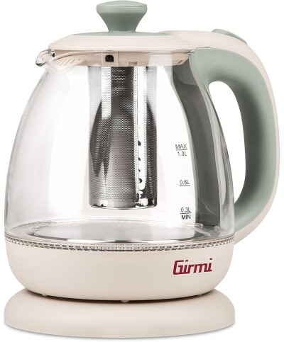 2 - Bollitore elettrico Girmi BL41 vetro 1 L Kettle
